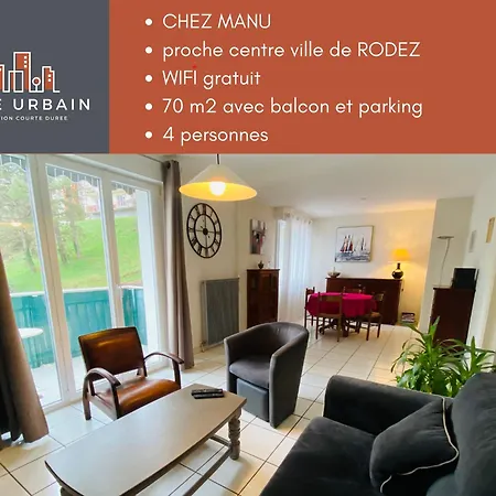 Chez Manu アパート ロデーズ